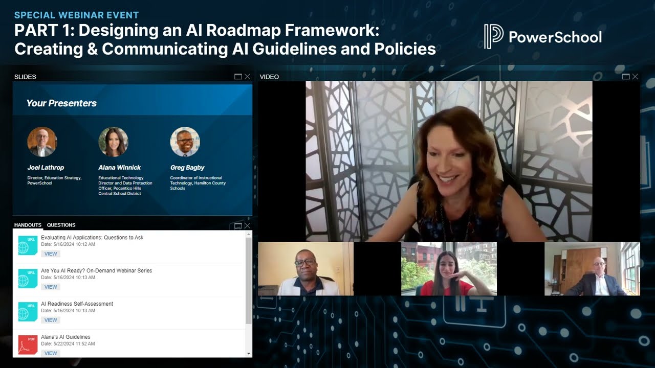 PART 1: Designing an AI Roadmap Framework: Creating & Communicating AI Guidelines and Policies - YouTube