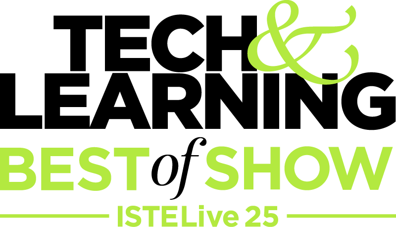 Tech & Learning Best of Show ISTE 2025 logo